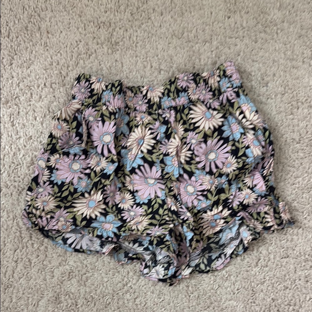SO Floral Print Shorts